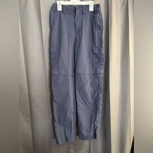 2 pair L.L. Bean Kids Cresta Hiking Zip Off Pants